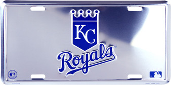 Hangtime MLB Kansas City Royals 6x12 Super Stock License Plate