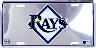 Hangtime MLB Tampa BayDevil Rays 6x12 Super Stock License Plates