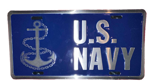 HangTime US Navy 6x12 License Plate