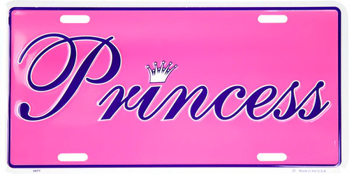 HangTime PRINCESS 6x12 License Plate