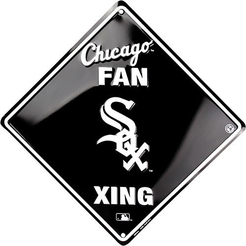 HangTime MLB Chicago White Sox 12x12 Crossing Sign