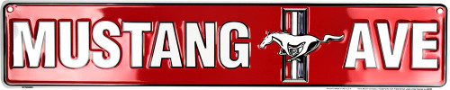 HangTime MUSTANG AVE 5x24 Street Sign