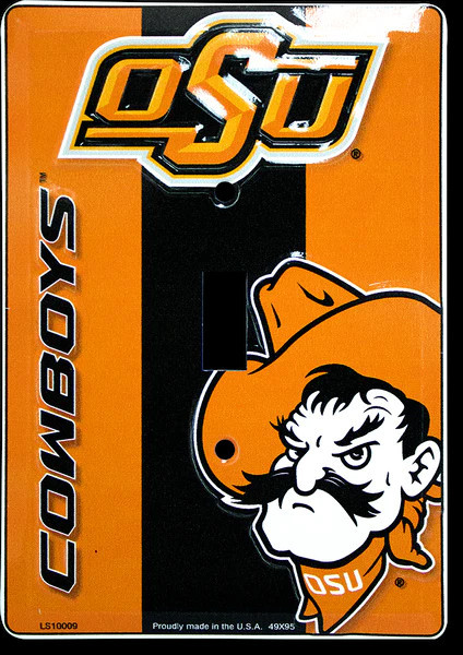 HangTime Oklahoma State University Cowboys 4x6 Light Switch Cover