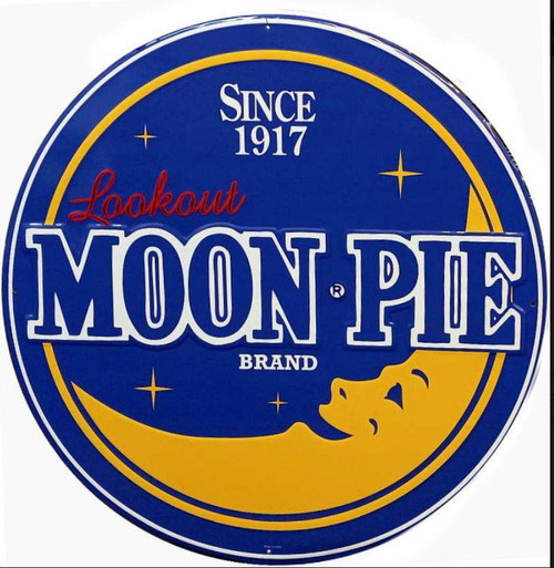 HangTime Moon Pie Nostalgic 24 inch Garage Sign