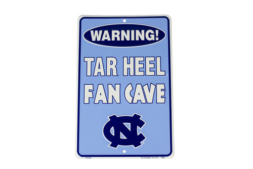 Hangtime University of North Carolina - UNC Tarheels - FAN CAVE 8x12 parking sign