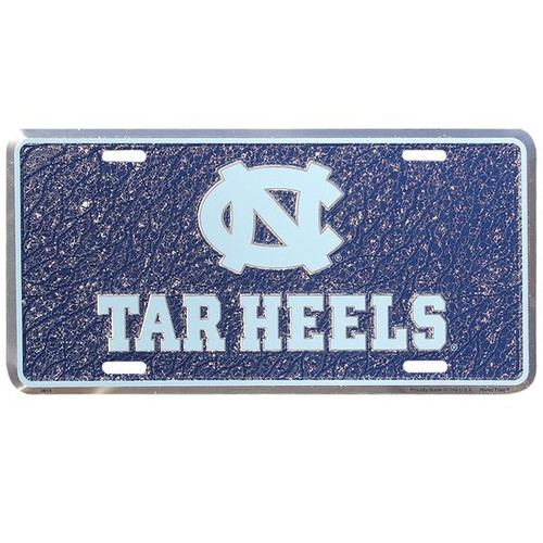 HangTime University of North Carolina - UNC Tarheels  Mosaic license plate