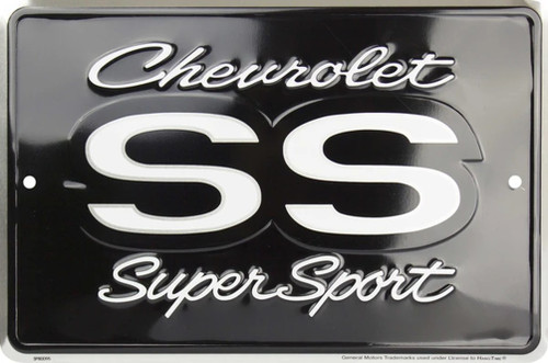 HangTime Cheverolet Super Sports SS  8x12 inch parking sign