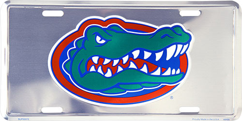 HangTime Florida Gators Super stock license plate 6 x 12