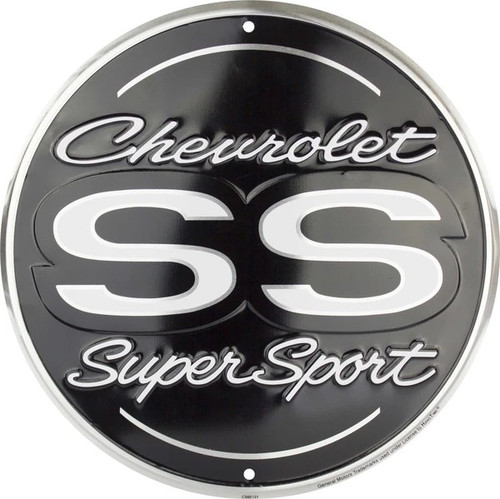 HangTime Chevrolet Super Sport 12 inch circle sign