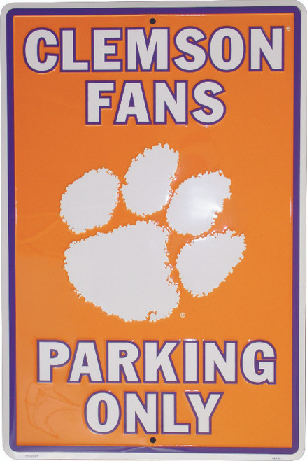 HangTime Clemson University - Clemson Tigers Parking Sign