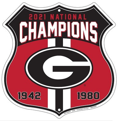 HangTime UGA 2021 Champs Fan 3 Pack