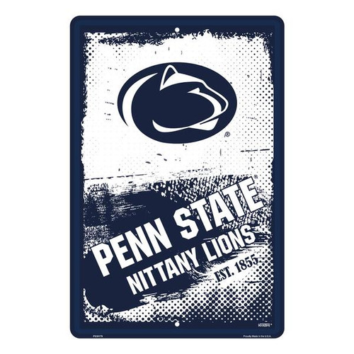 HangTime Penn State University - Nittany Lions 12 x 18 inch Grunge Parking Sign