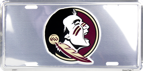HangTime Florida State University - FSU Seminoles 6 x 12 inch Super Stock License Plate