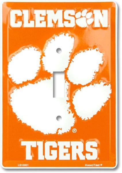 HangTime Clemson University - Clemson Tigers - Single Light Switch Cover