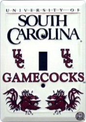 HangTime University of South Carolina - South Carolina Gamecocks - Single Light Switch Cover