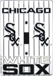 HangTime MLB Chicago White Sox 4x6 Single Light Switch Cover