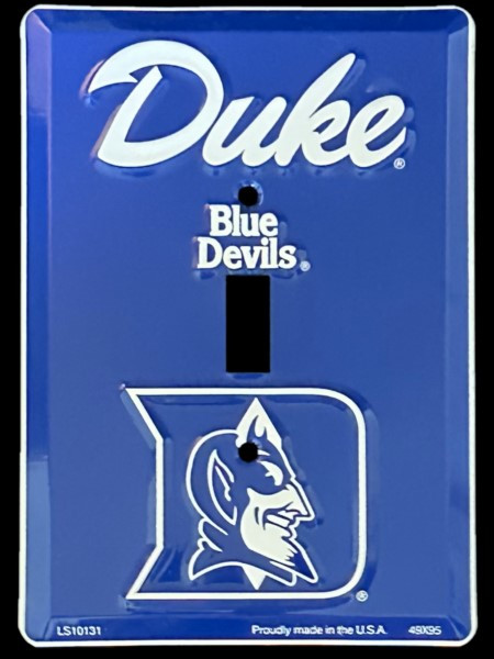 HangTime Duke University - Duke Blue Devils - Single Light Switch Cover