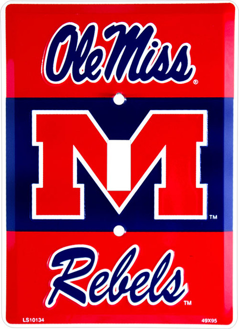HangTime University of Mississippi - Ole Miss Rebels - Single Light Switch Cover
