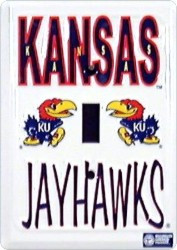 HangTime University of Kansas - Kansas Jayhawks - Single Light Switch Cover
