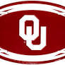 HangTime University of Oklahoma - Oklahoma Sooners 7x12 Oval Plate