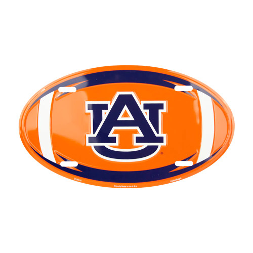 HangTime Auburn University - Auburn Tigers 7x12 Oval Plate