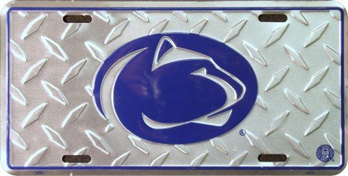 HangTime Penn State - Nittany Lions 6x12 Diamond Background License Plate