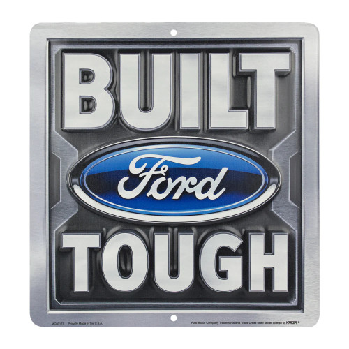 HangTime Ford Built Tough 12x12 Sign