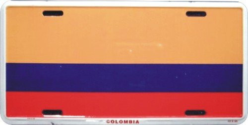 HangTime Columbia Flag 6x12 License Plate