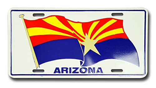 HangTime Arizona State Flag 6x12 License Plate