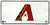 HangTime MLB Arizona Diamondbacks Classic 6x12 License Plate
