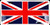 HangTime Union Jack Flag 6x12 License Plate