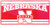 HangTime University of Nebraska - Nebraska Cornhuskers 6x12 License Plate
