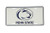 HangTime Penn State - Nittany Lions - BlueOutline on White Bkgrnd 6x12 License Plate