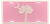 HangTime Palmetto Moon White on Pink 6x12 License Plate