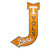 University of Tennessee - Tennessee Volunteers J Arrow novelty sign