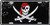 HangTime Pirate Head 6x12 inch novelty license plate