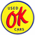 HangTime OK Used Cars Nostalgic 24 inch Garage Sign