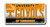 Tenn GO VOLS 6 x 12 Embossed aluminum license
