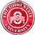 Ohio State Buckeyes 12 Inch Embossed Metal Nostalgia Circular Sign