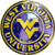 West Virginia 12 Inch Embossed Metal Nostalgia Circular Sign