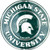 Michigan State Nostalgia Sign Circular Sign