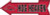 HangTime University of Arkansas - Arkansas Razorbacks - HOG HEAVEN 6 x 20 inch Arrow Sign