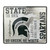 HangTime Michigan State University - Michagan Spartans 12 x 14 inch Fan Cloud Sign