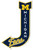HangTime University of Michigan - Michigan Wolverines 17.5 x 11.5 J Arrow Sign