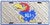 HangTime University of Kansas - Kansas Jayhawks 6x12 Diamond Background License Plate