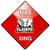HangTime University of Alabama - Alabama Crimson Tide 12x12 Crossing Sign