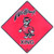 HangTime North Carolina State - NC State Wolfpack 12x12 Crossing Sign