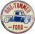 HangTime One-Tonner Ford Truck 12 inch Circle Sign