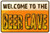 HangTime Welcome to the Beer Cave 8x12 Sign