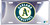 HangTime MLB Oakland Athletics 6x12 Super Stock License Plate